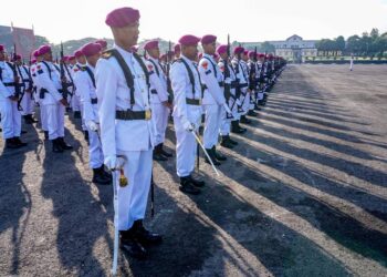 Prajurit Yontankfib 2 Mar Laksanakan Upacara HUT Ke-78 Kemerdekaan RI Tahun 2023 17