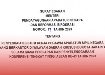 Jelang KTT Ke-43 ASEAN, Menteri PANRB Terbitkan Edaran Penyesuaian Sistem Kerja ASN di Jakarta 1