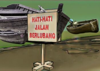 IRONI !! Akses Jalan Galangan Sekitar Kali Elon di Desa Kabunan Rusak, Warga : Padahal Jadi Tempat Produksi Kapal Kayu Dengan Harga Milyaran 1
