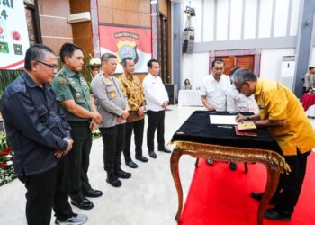 Kapolda Sumut : Deklarasi Pemilu Damai 2024 Merupakan Pesta Perebutan Hati Rakyat 20
