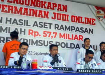 Beromset Hingga Miliaran di Riau, Polisi Kembali Bekuk Pelaku Judi Online 20