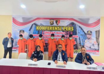 Kerugian Mencapai 1,3 Miliar, Polisi Amankan Enam Pelaku Kasus Pemalsuan Kontrak Fiktif 16
