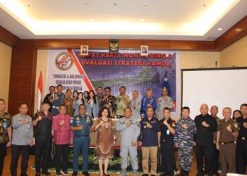Bakamla RI Gelar Rakernis Monitoring dan Evaluasi Strategi Keamanan Laut 1