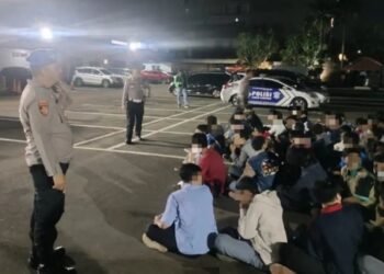 Konvoi Membawa Sajam, Lima Pemuda Diamankan Polisi 19