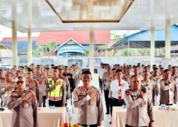 Kepolisian Resor Aceh Barat Gelar Latihan Jelang Operasi Mantap Brata 2023 18