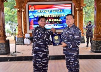Kasal Muhammad Ali Lepas 11 Perwira Tinggi TNI AL di Mabesal 21
