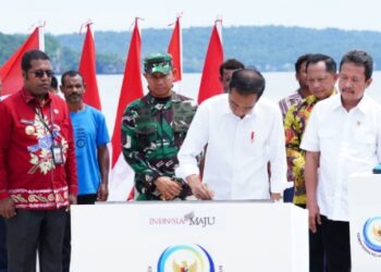 Panglima TNI Dampingi Presiden RI Dalam Acara Puncak Sail Teluk Cenderawasih 2023 21