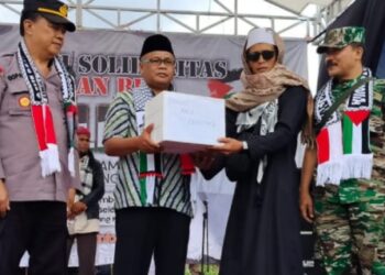 Lima Desa di Kecamatan Cibiuk Garut, Gelar Donasi Untuk Bantu Palestina 19