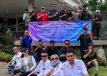 Wartawan Jakut Gelar Raker dan Family Gathering di Bogor 16