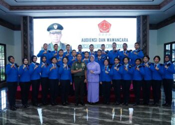 Panglima TNI Jenderal TNI Agus Subiyanto, S.E., M.Si., Terima Kunjungan Siswa SMA Taruna Nusantara 15