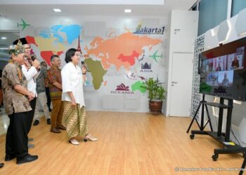 Pastikan Kelancaran Pencairan Anggaran, Menkeu Tinjau Langsung Sejumlah KPPN 17