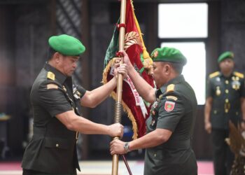 Pangdam XIV/Hsn Resmi Berganti, Kasad Lantik Mayjen Bobby Menggantikan Mayjen Totok 19
