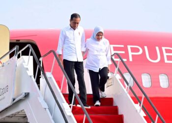 Presiden Joko Widodo Didampingi Ibu Iriana Kunjungan Kerja ke Jawa Tengah 16