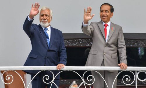 Presiden Jokowi Terima Kunjungan PM Xanana Gusmao di Istana Bogor 5