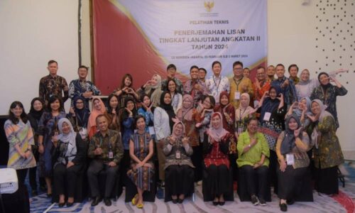 Setkab Hadirkan Pengajar dari RMIT University Australia Gelar Pelatihan Teknis Penerjemahan Lisan 3