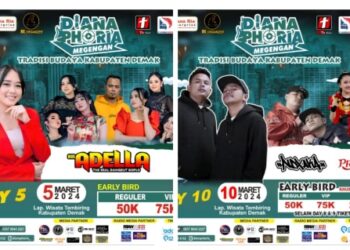 Datang dan Ajak Handay Taulan ke " Diana Phoria Megengan " Tradisi Budaya Kab. Demak, Hadir Bersama Artis-artis Terkenal 20