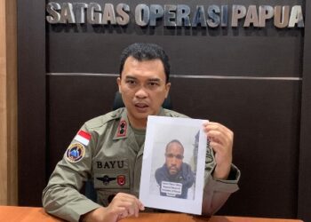 Satgas Damai Cartenz Berhasil Tangkap KKB Pelaku Perampasan Senjata Api Anggota Pospol KP3 Polres Puncak 20