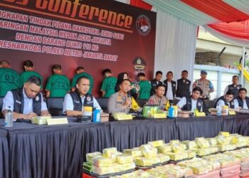 Polres Metro Jakarta Barat berhasil Meringkus Bandar Narkoba Jenis Sabu Seberat 110Kg 17