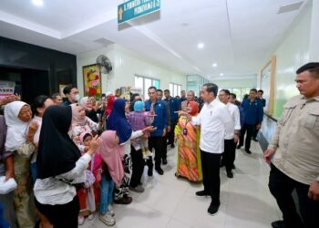 Presiden Jokowi Apresiasi Pelayanan Kesehatan di RSUD Sultan Syarif Mohamad Alkadrie Pontianak 18
