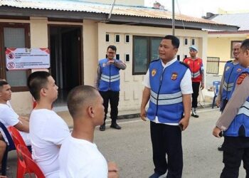 Karo SDM Polda Aceh Tinjau Langsung Tes Kesehatan Tahap I Penerimaan Taruna Akpol 17