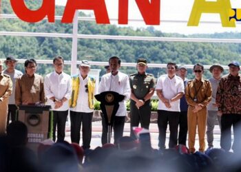 Antisipasi Krisis Air, Presiden Jokowi Resmikan Bendungan Ameroro dan Penataan KSPN Wakatobi di Sultra 17