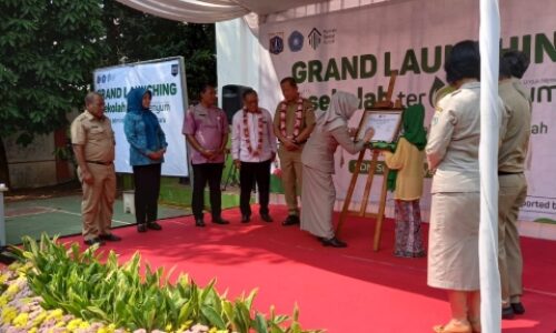 Walikota Jakarta Utara Bersama Rumah Sosial Resmikan Sekolah Tersenyum di SDN 09 Sunter Jaya 3