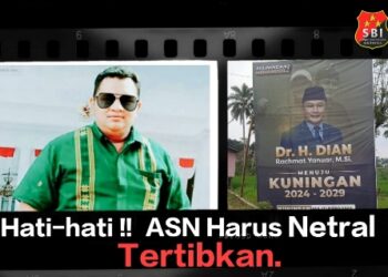 Bertebaran Baliho Sekda Dian Diduga Alat Peraga Kampanye, Agung Sulistio : Hati-hati ASN Harus Netral 17