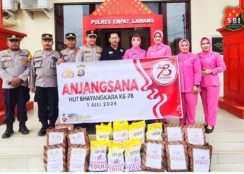 Anjangsana Polres Empat Lawang Dalam Rangka HUT Bhayangkara ke-78 19
