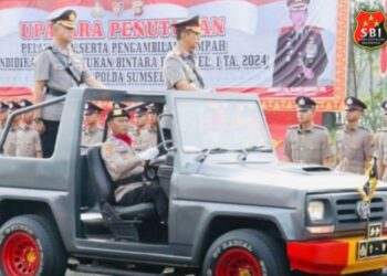 Kapolda Sumsel Irjen A Rachmad Wibowo Lantik 167 Bintara Polri Lulusan Pendidikan Pembentukan di SPN Betung 20