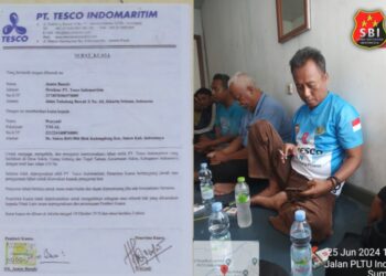 Waryadi Anggota TNI AL Aktif (Kuasa PT Tesco Indomaritim) dari Koperasi TNI AL, Tanggul Irigasi Di Jual Ke PT Tesco "Yaa.. Bisa Juga" 21