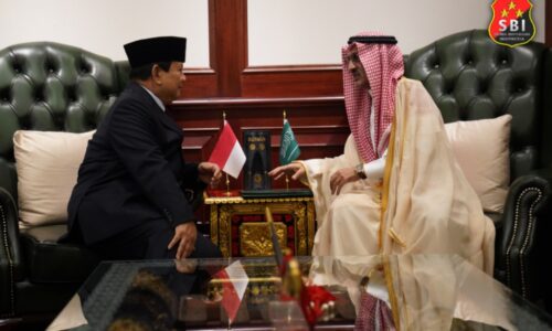 Menhan Prabowo Menerima Kunjungan Dubes Arab Saudi, Bahas Penguatan Kolaborasi Pertahanan 2