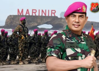 DANKORMAR Mayjen TNI ( Mar) Endi Supardi,S.E.,M.M.,M.,Tar.,Opsla CHRMP.,CRMP Sampaikan Jurnalis Bagian Dari Keluarga Besar Korps Marinir 20
