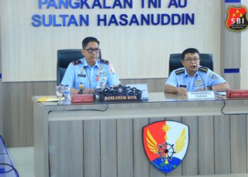 Entry Briefing Tim Audit Kinerja Itkoopsudnas di Lanud Sultan Hasanuddin 18