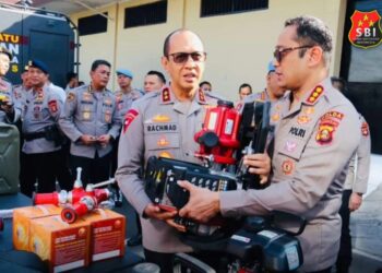 Cek Perlengkapan Pemadam Karhutla, Irjen Rachmad Wibowo : Kita Siapkan Personel dan Peralatannya 21