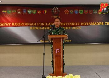 Asops Panglima TNI Buka Acara Penilaian Rentinkon Tahun 2025 Kotamaops TNI 1