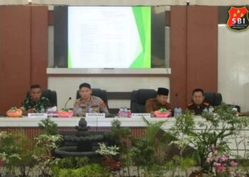 Rapat Koordinasi Lintas Sektoral (Rakorlinsek) Polres Empat Lawang Dalam Rangka OPS Mantap Praja Pilkada 2024 19