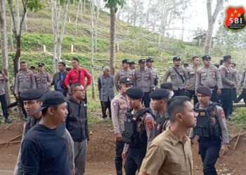 Sengketa SHGU Blok Pasir Kolotok, Diduga Pihak PTPN VIII Batulawang Seolah Benturkan Warga Dengan Aparat Polres Ciamis 1