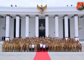 Panglima TNI Hadiri Pengarahan Presiden RI Kepada Kepala Daerah Seluruh Indonesia di IKN 18