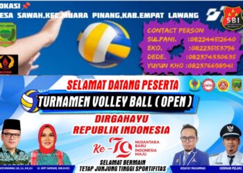 Volley ball Open Turnament Desa Sawah Dalam Rangka HUT RI Ke-79 20
