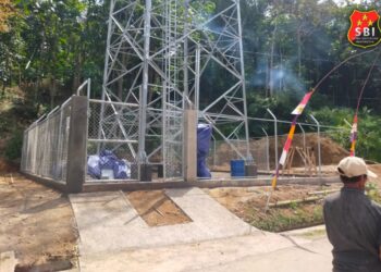 Diduga Tak Mengantongi Izin Pembangunan Menara Tower Telekomunikasi Di Desa Legok Herang Kecamatan Cilebak Tetap Dipaksakan 21