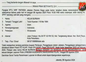 Dipolisikan, Alumni Lemhannas Minta Hendry Ch Bangun Segera Diproses Hukum 17