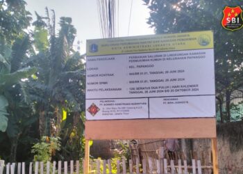 Proyek PSU di Papanggo Amburadul, Warga Minta Sudin PRKP Jakut Tindak Pelaksana 18