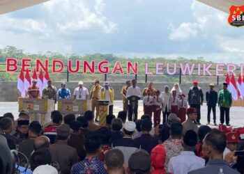 Presiden Jokowi Resmikan Bendungan Leuwikeris Daya Tampung 81 Juta Meter Kubik Air 21