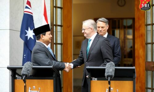 Menhan Prabowo Temui Perdana Menteri dan Menhan Australia di Canberra 4