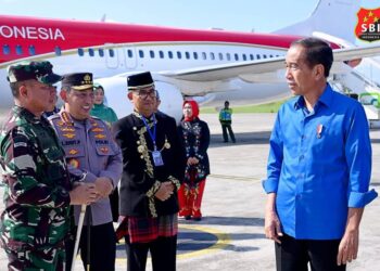 Panglima TNI Dampingi Presiden RI Buka MTQ Nasional Ke-XXX Tahun 2024 16