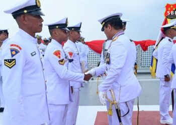 Prajurit Batalyon Kapa 2 Marinir Terima Penghargaan di HUT ke-79 TNI AL 19