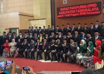Peresmian Pengangkatan dan Sumpah/Janji Anggota DPRD Kabupaten Tasikmalaya Masa Jabatan 2024-2029 19