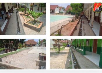 MIRIS !!! Kondisi SMPN 2 Cidahu Kumuh, Plafon Rusak, Cat Terkelupas Dan Kaca Jendela Yang Pecah Jadi Pemandangan Menarik 18