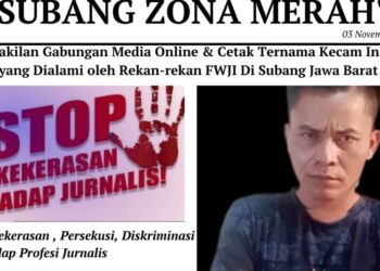 Gabungan Media Online dan Cetak Ternama Kecam Keras Persekusi Terhadap Jurnalis FWJI di Subang 1