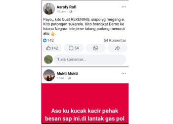 Berniat Demo di Istana Negara, Simpatisan Budi Antoni-Heny Buka Donasi 21